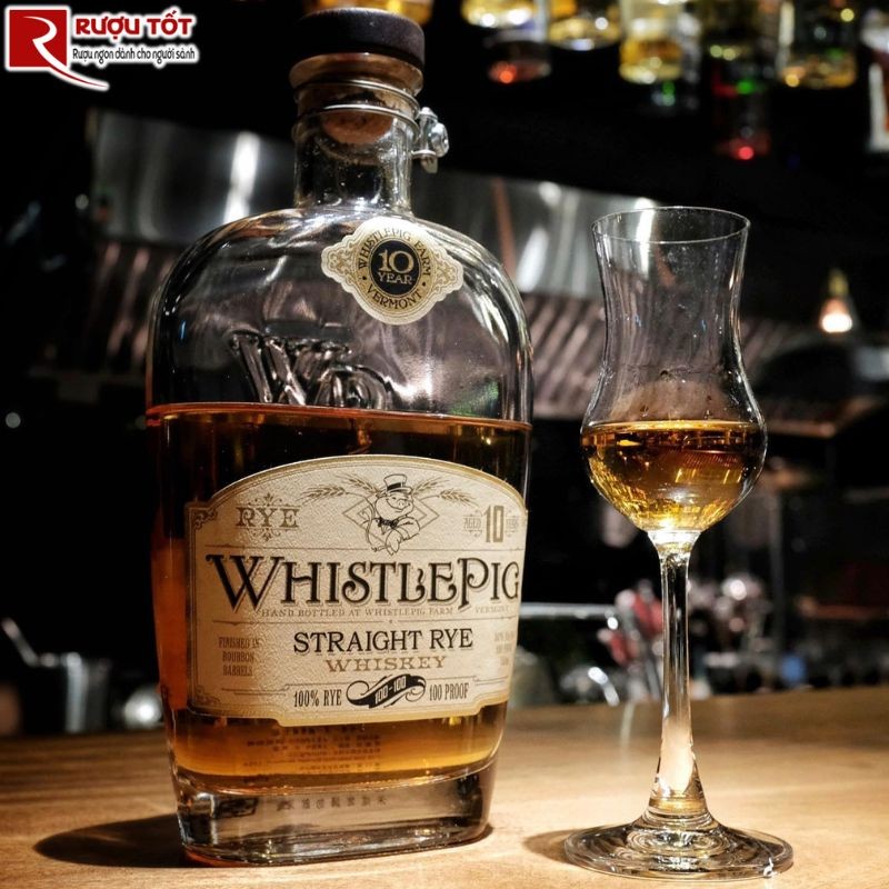 Rượu Whistlepig Straight Rye