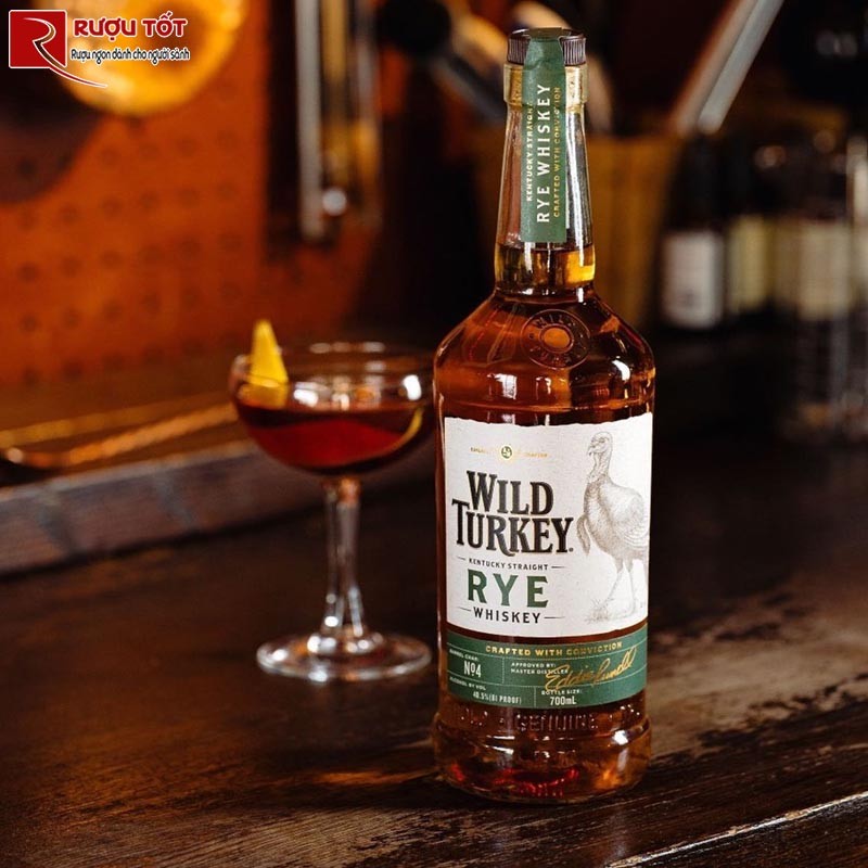 Rượu Wild Turkey Straight Rye