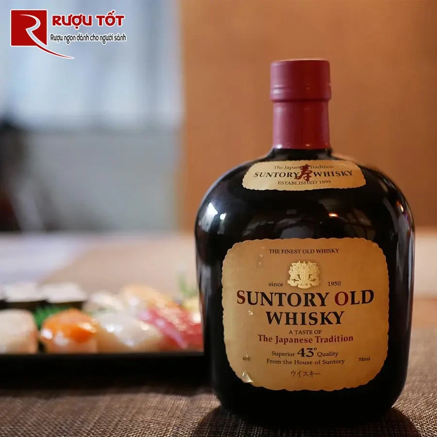 suntory old whisky nhat ban