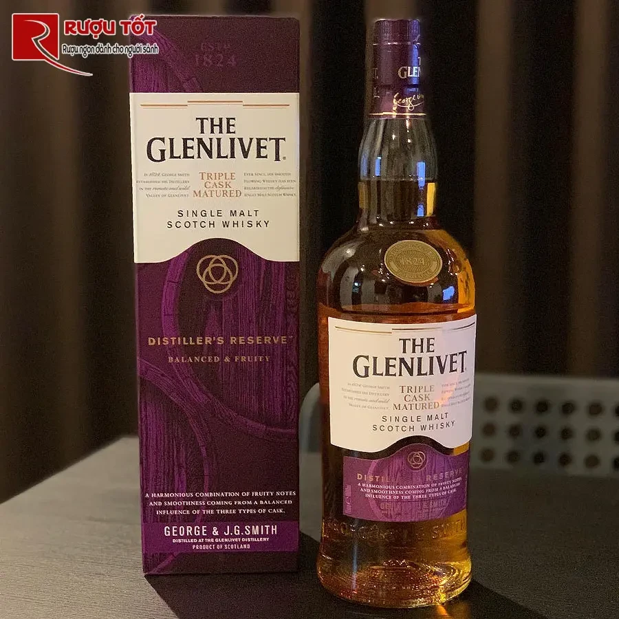 the glenlivet 1824 tím gia tot