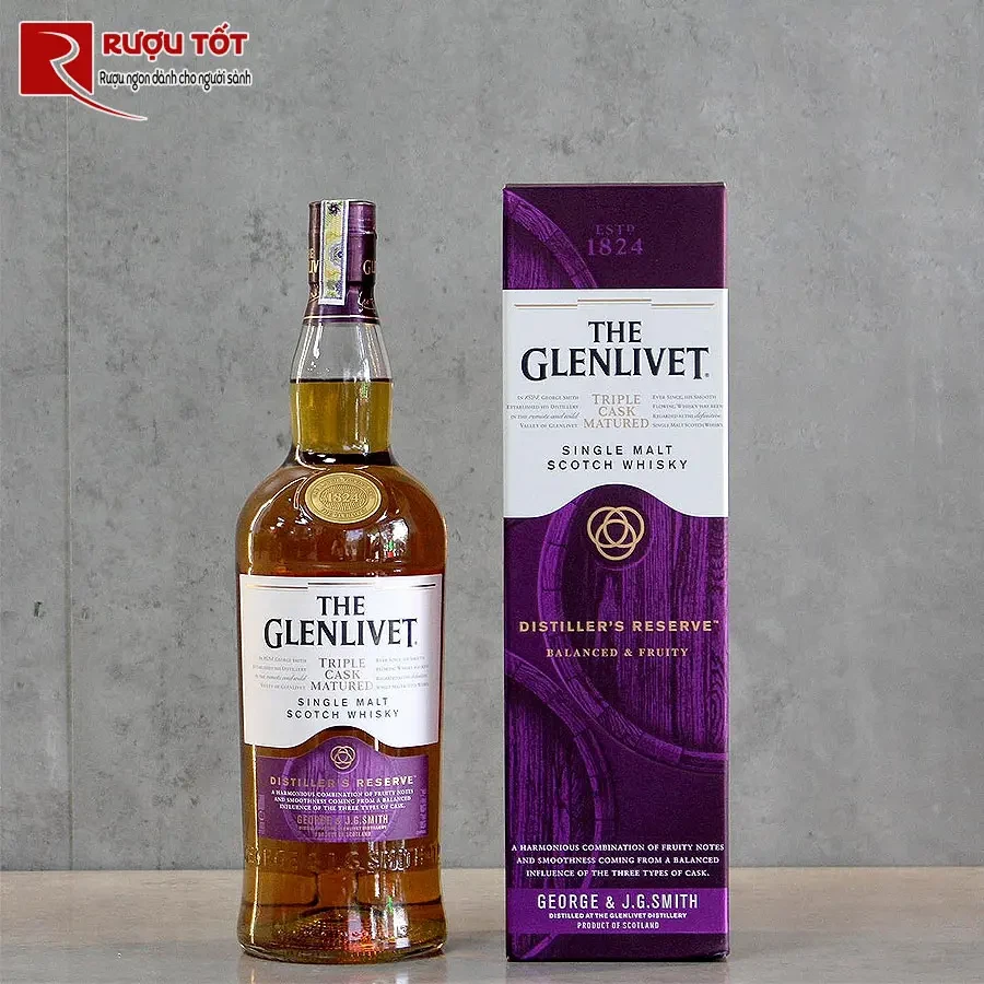 the glenlivet 1824 tím triple cask