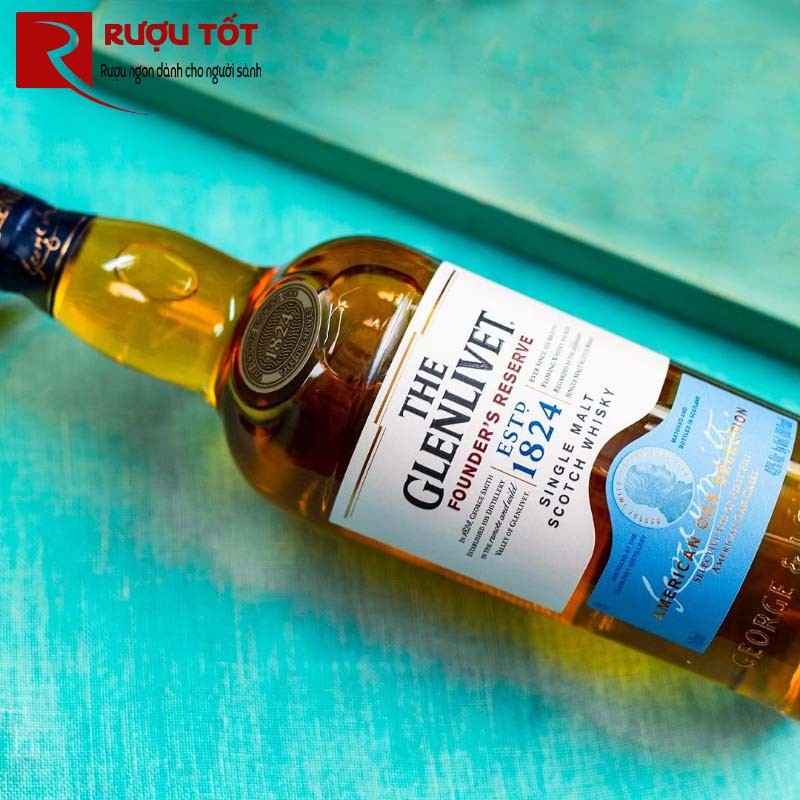 Rượu The Glenlivet 1824 Founder's Reserve Giá Tốt Freeship