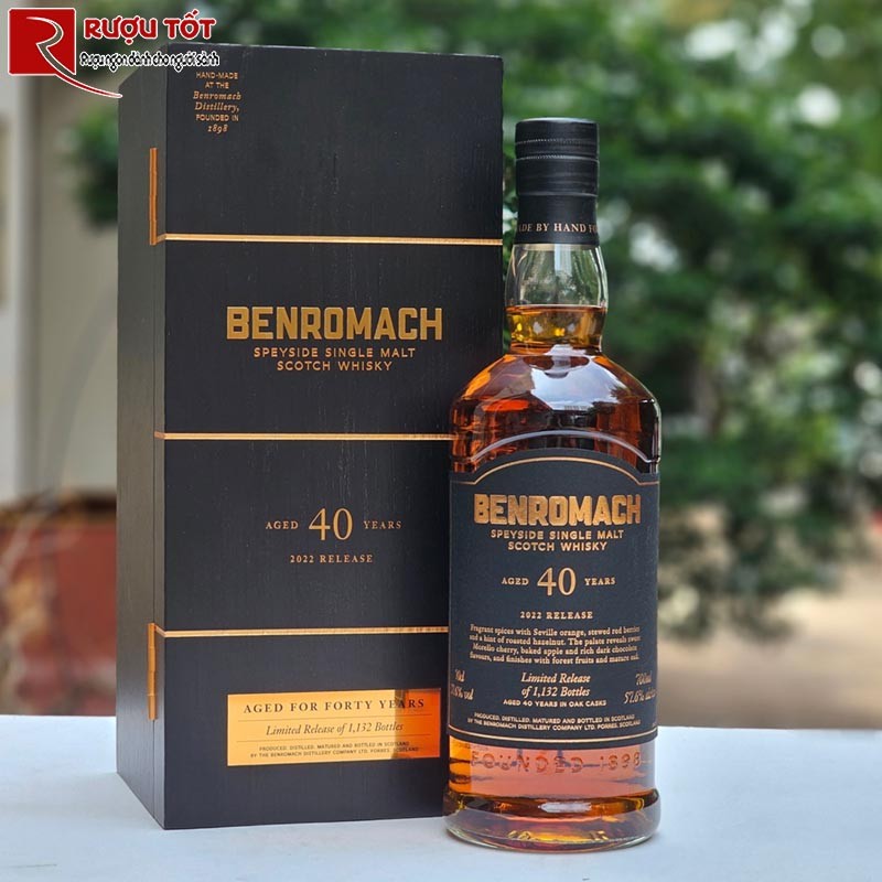 whisky BENROMACH 40