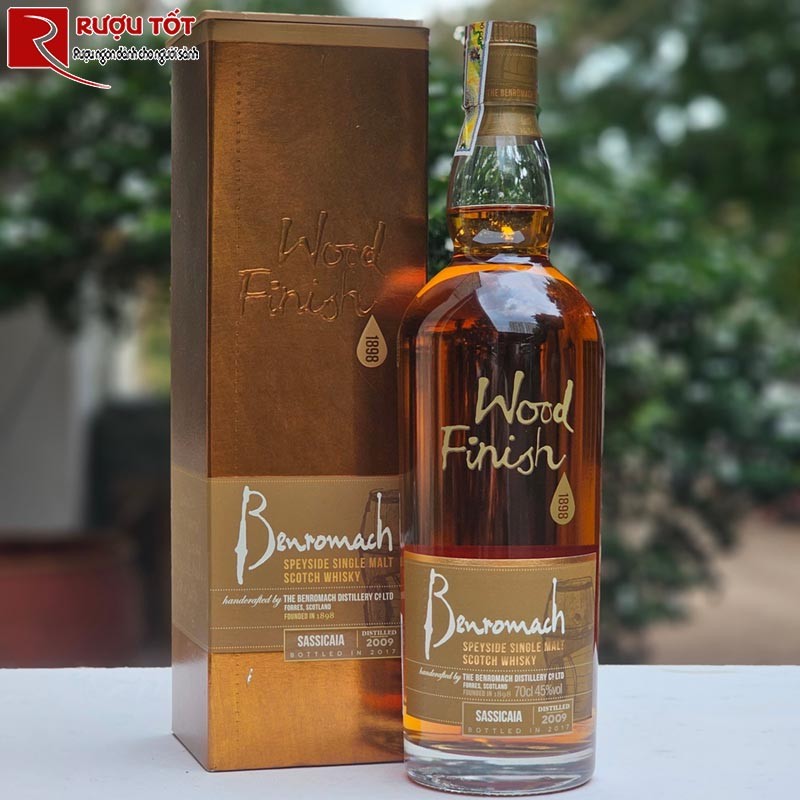 whisky benromach sassicaia