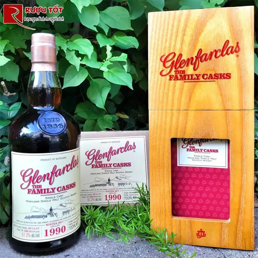 Whisky Glenfarclas 1990