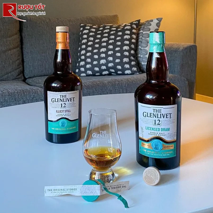 Whisky Glenlivet 12 Licensed Dram