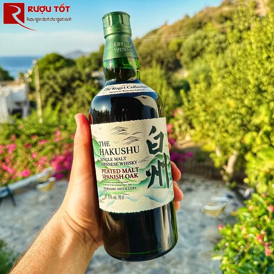 whisky hakushu spanish oak