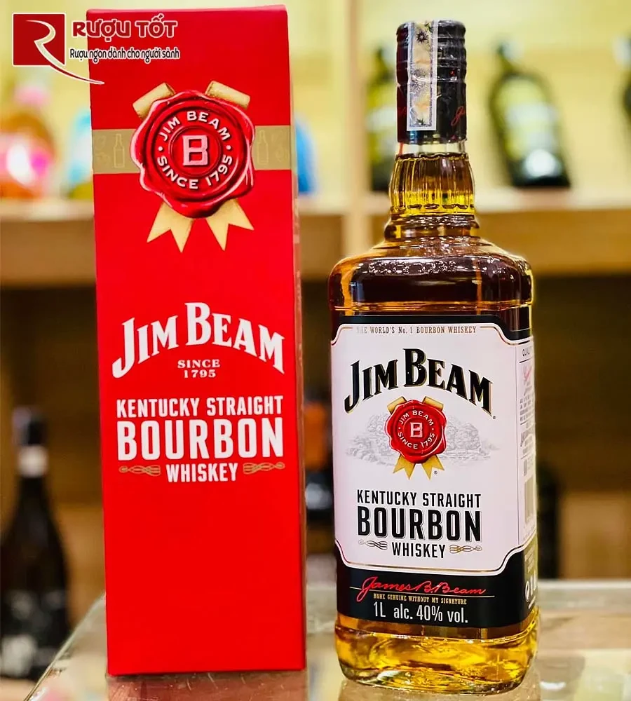 whisky jim beam 1L