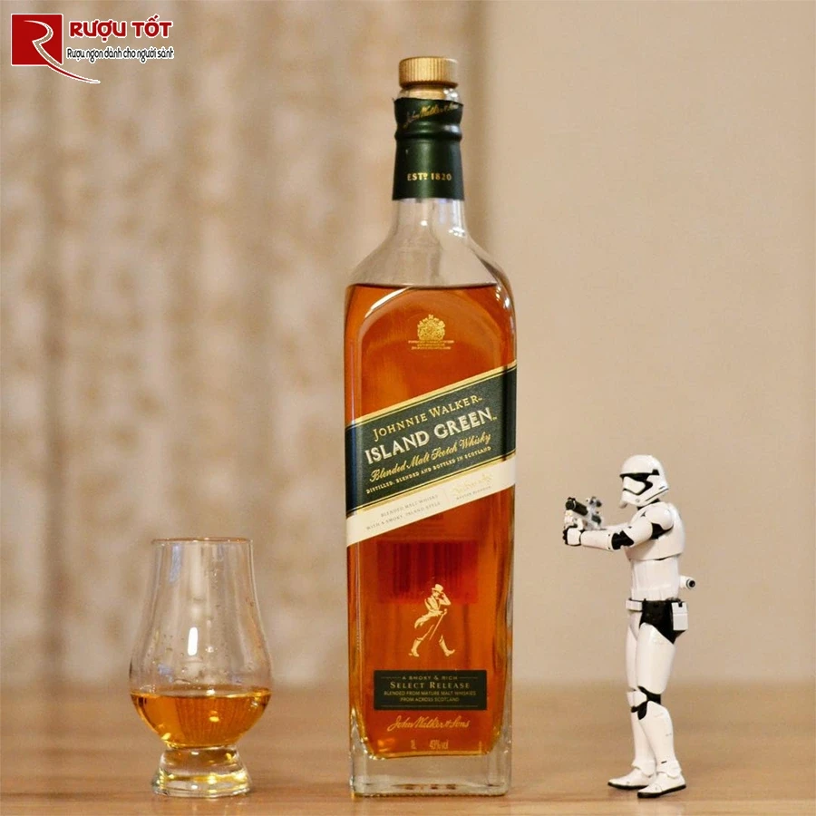 Whisky Johnnie Walker Island Green