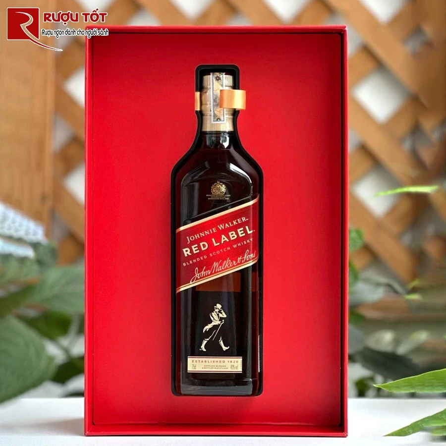 Whisky Johnnie Walker Red Label Hop Qua