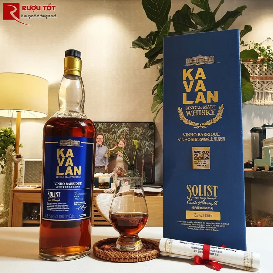 whisky kavalan solist vinho barrique