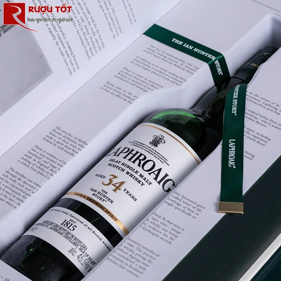 whisky laphroaig 34 book 5