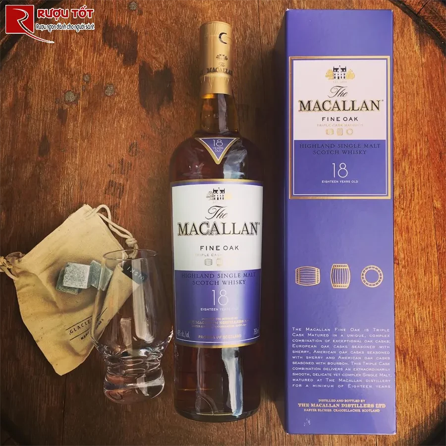 Whisky Macallan Fine Oak 18