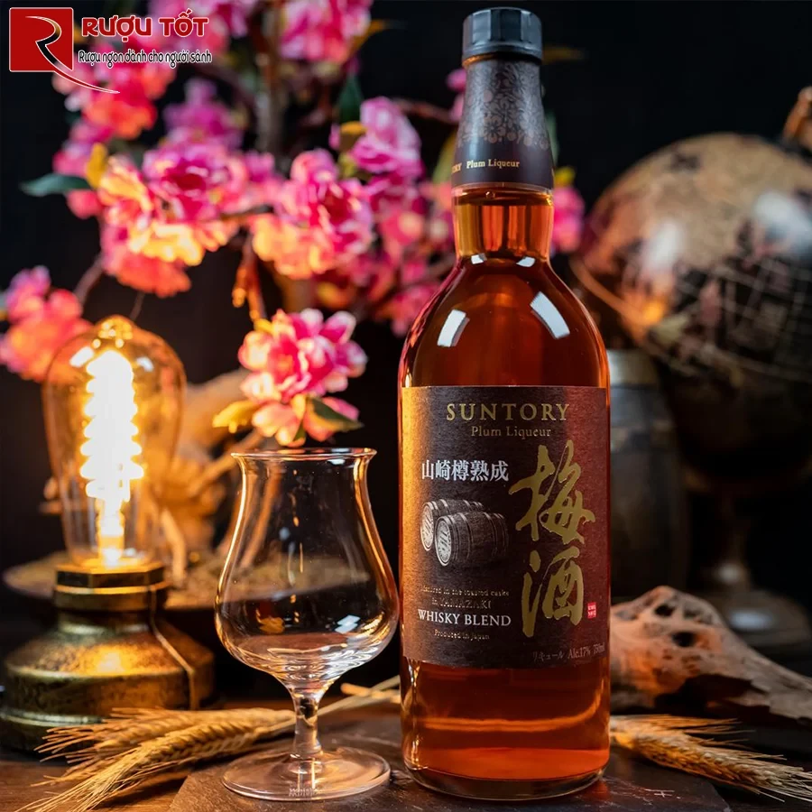 whisky suntory plum liqueur