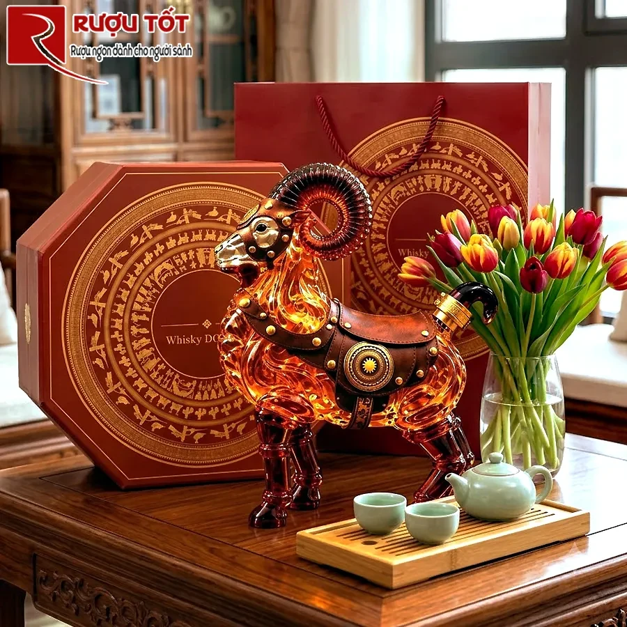 Rượu Dê yên da Whisky DORLAN