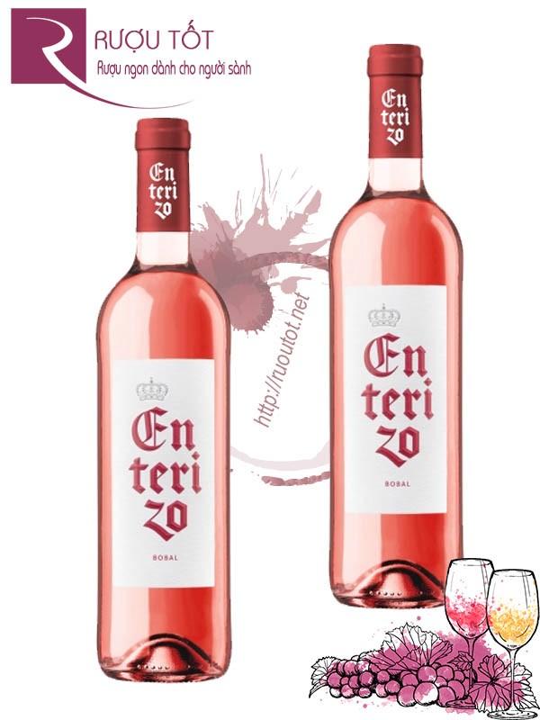 Rượu Vang hồng Enterizo Bobal 12 độ