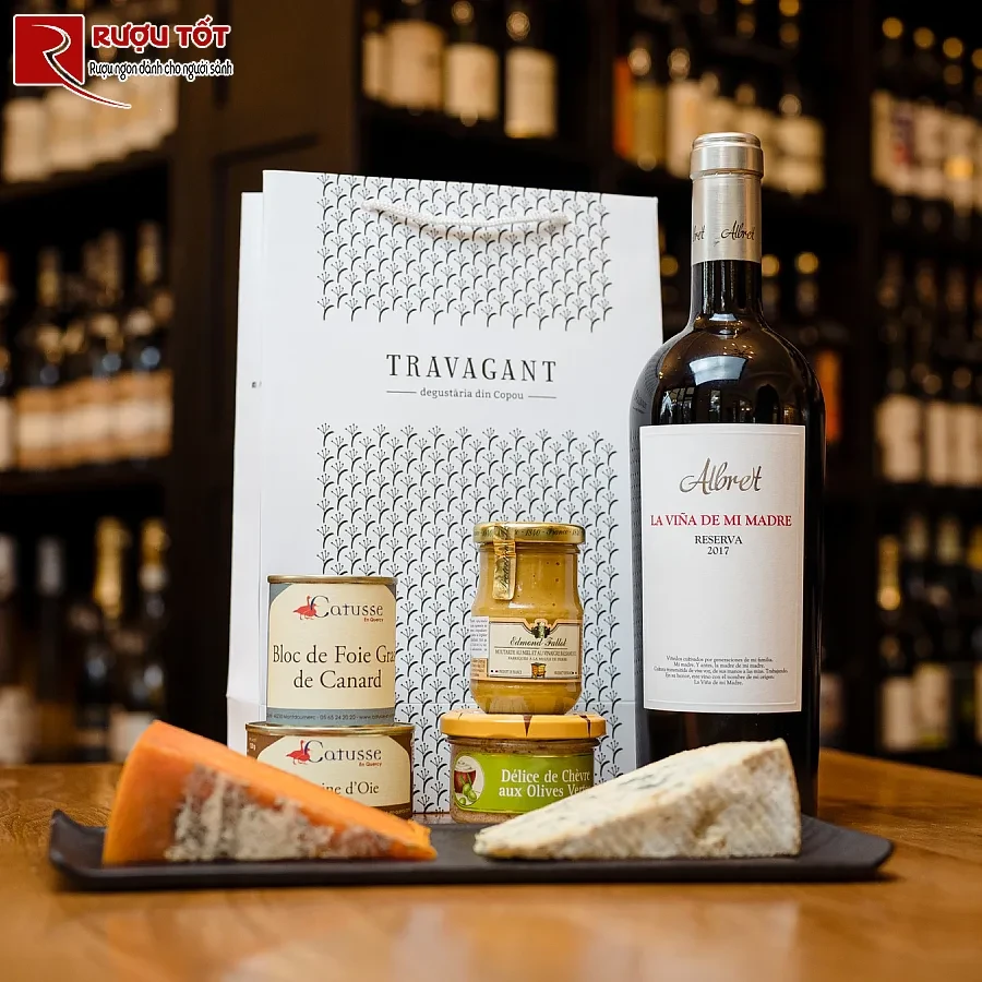 ruou bodega albret - la vina de mi madre dang cap tay ban nha