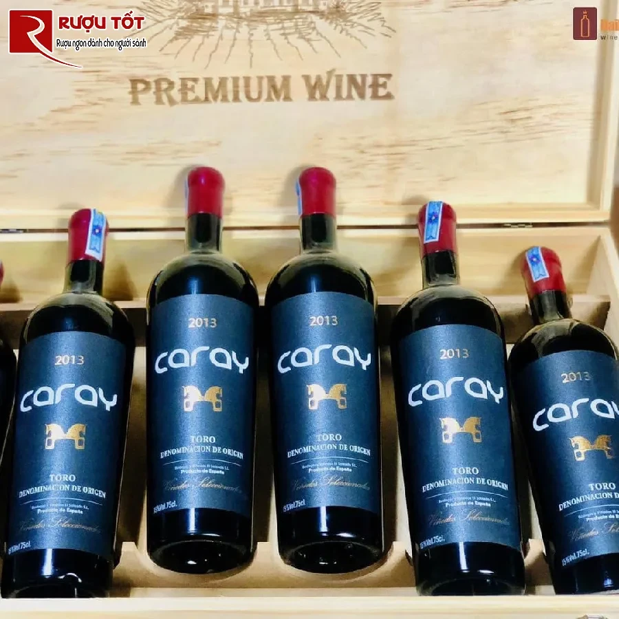 ruou caray tinta de toro el soleado