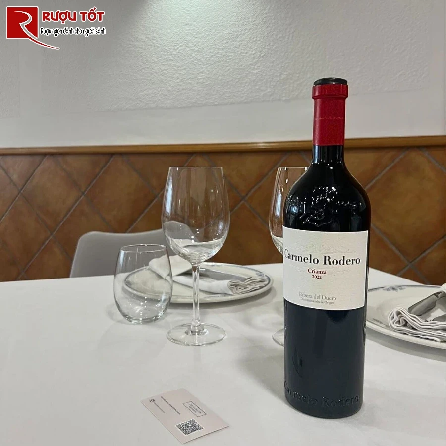 ruou carmelo rodero ribera del duero crianza