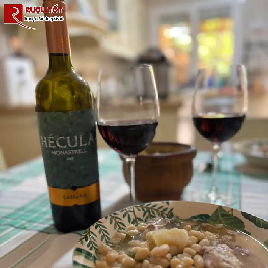 ruou hecula vino monastrell