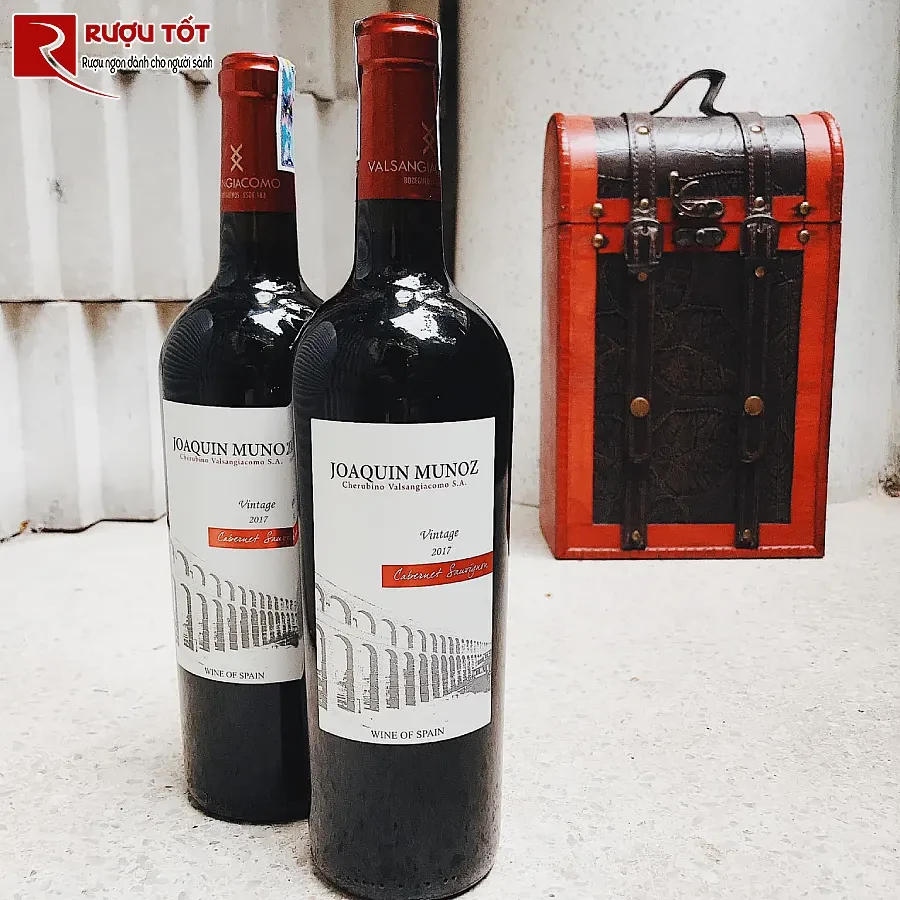 ruou joaquin munoz cabernet sauvignon 13,5% 750ml