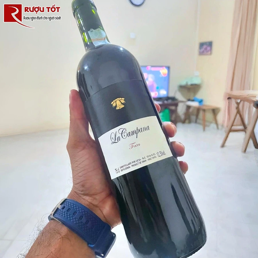 ruou la campana tinto 750ml 14% hao hang gia tot