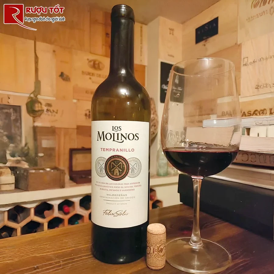 ruou los molinos felix solis tempranillo 12,5% 750ml gia tot