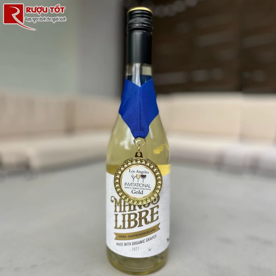 ruou manos libre viura sauvignon blanc organic