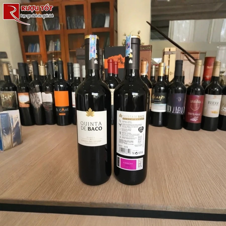 ruou quinta de baco roble tempranillo