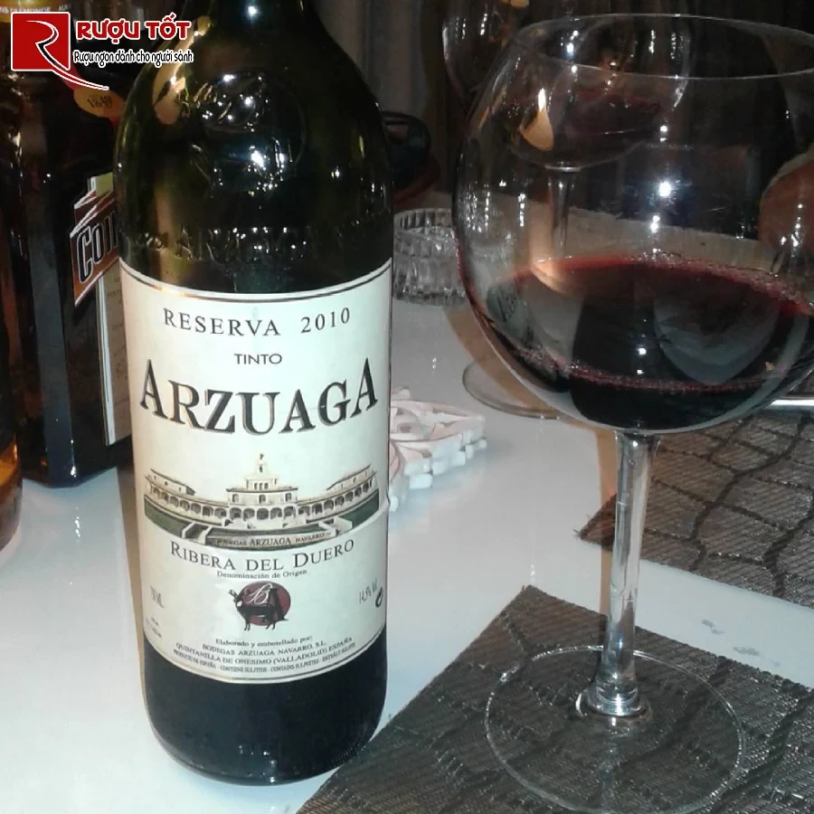 ruou tinto reserva ribeira del duero