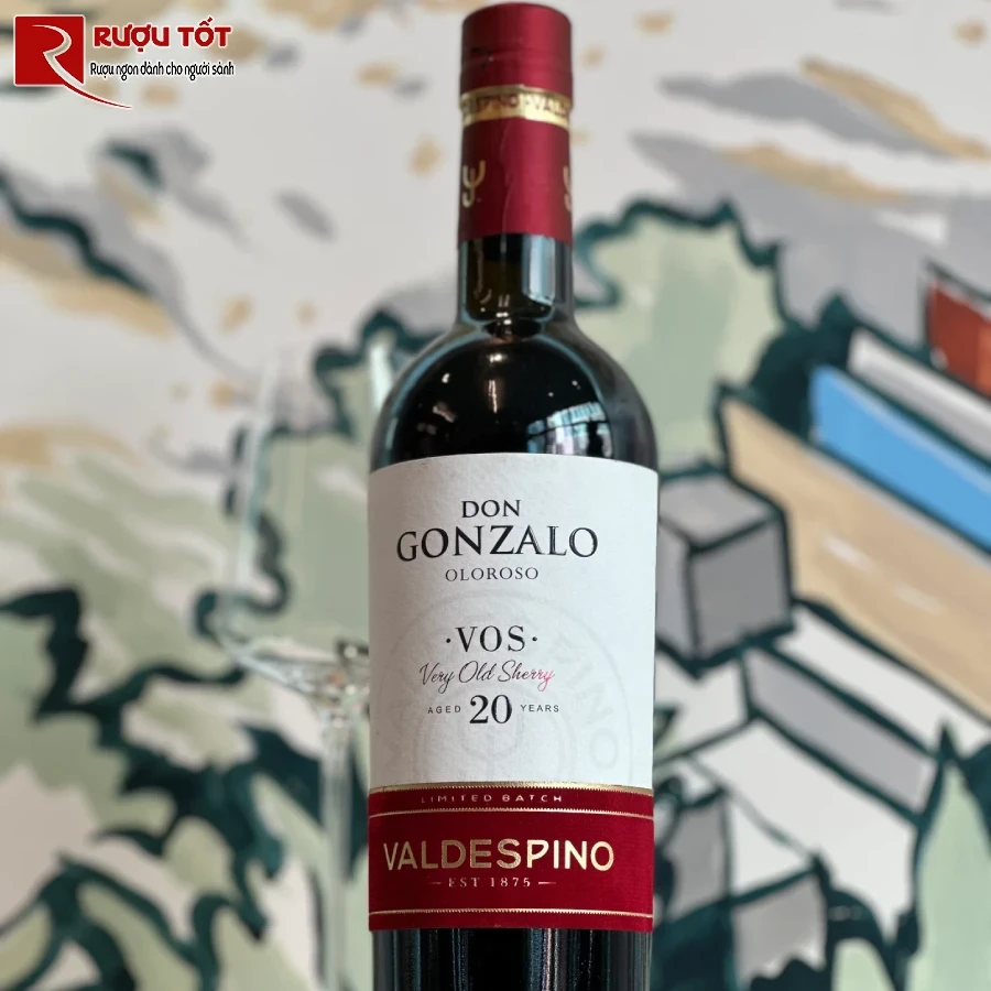 Rượu Valdespino Don Gonzalo Oloroso Sherry