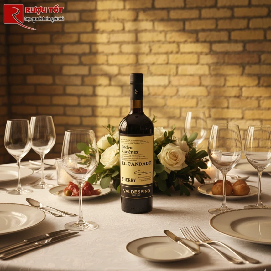 ruou Valdespino El Candado Pedro Ximénez