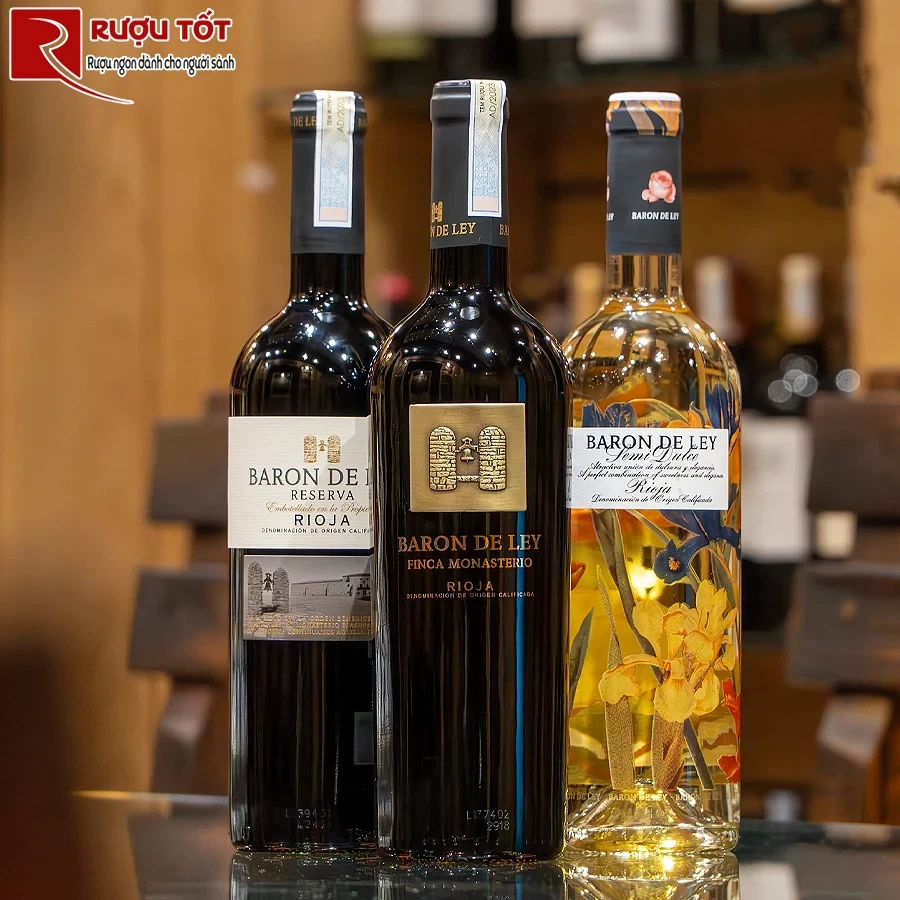 Rượu vang Baron de Ley Finca Monasterio