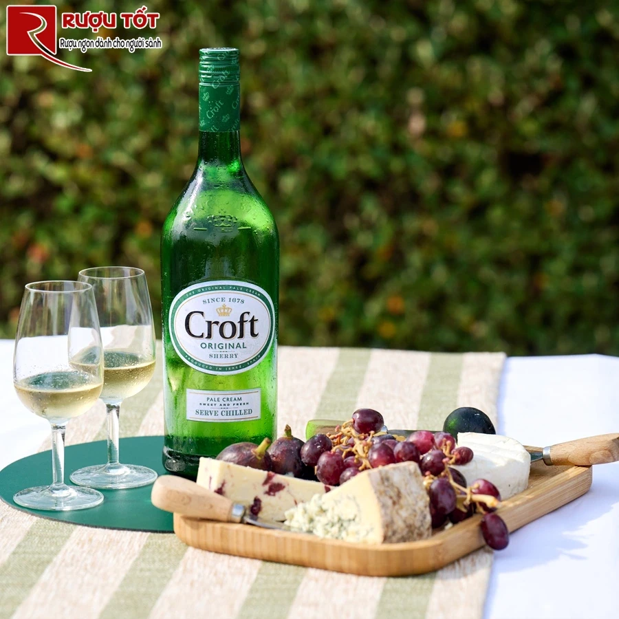 Rượu vang Croft Original Sherry Cream