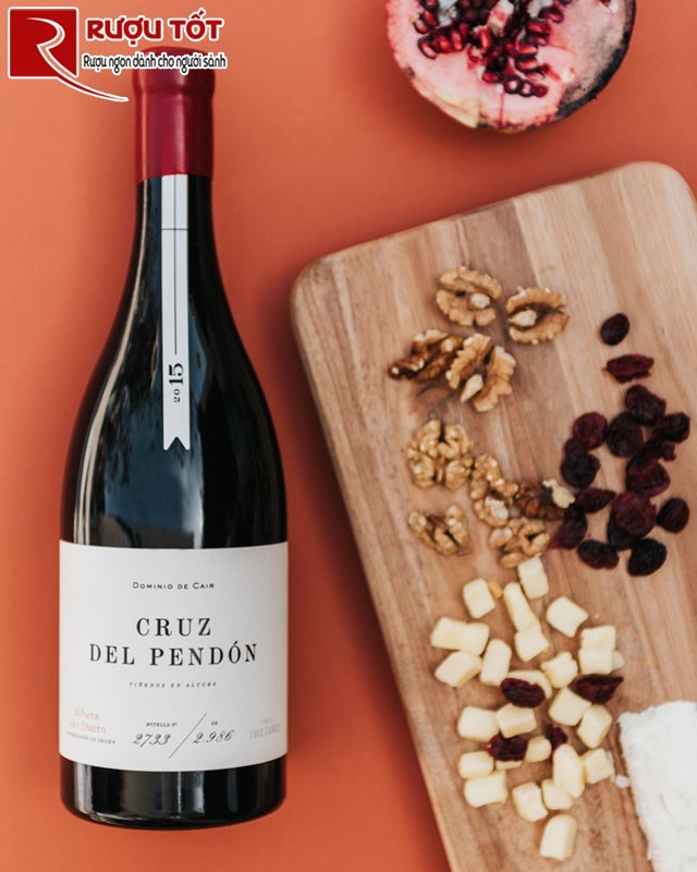 rượu vang Cruz del Pendon