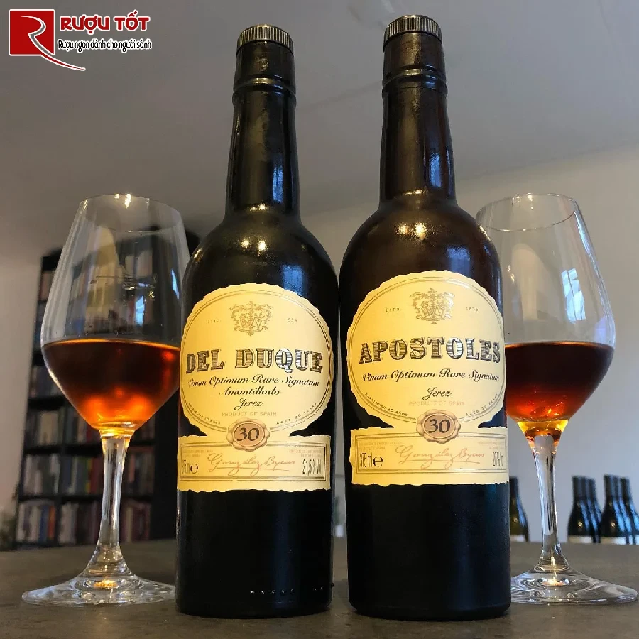 ruou vang del duque amontillado gonzalez byass