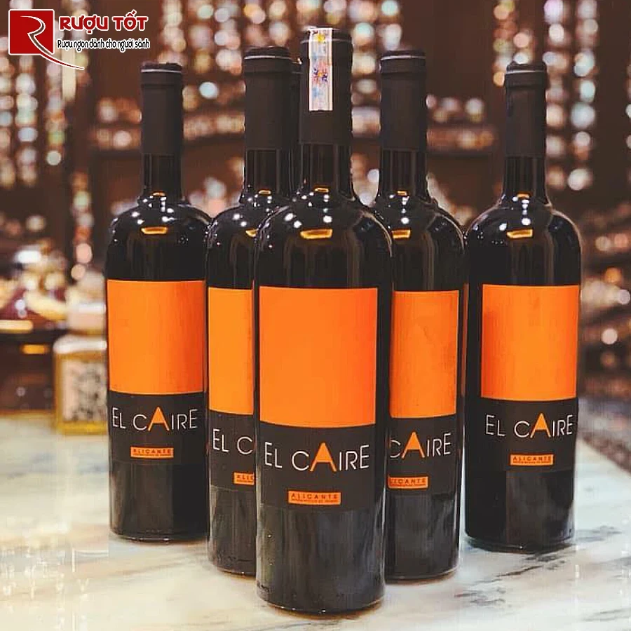 ruou vang el caire red blend