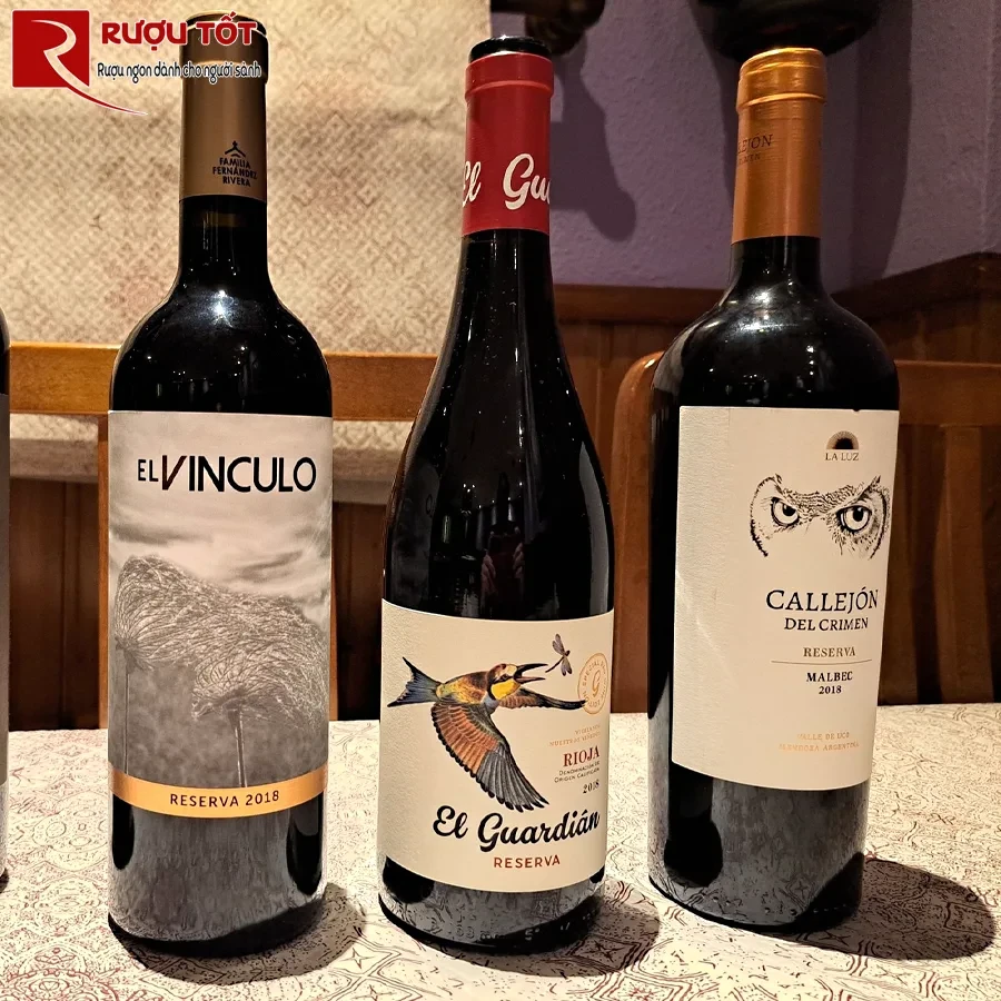 Rượu vang El  Guardian Reserva Rioja