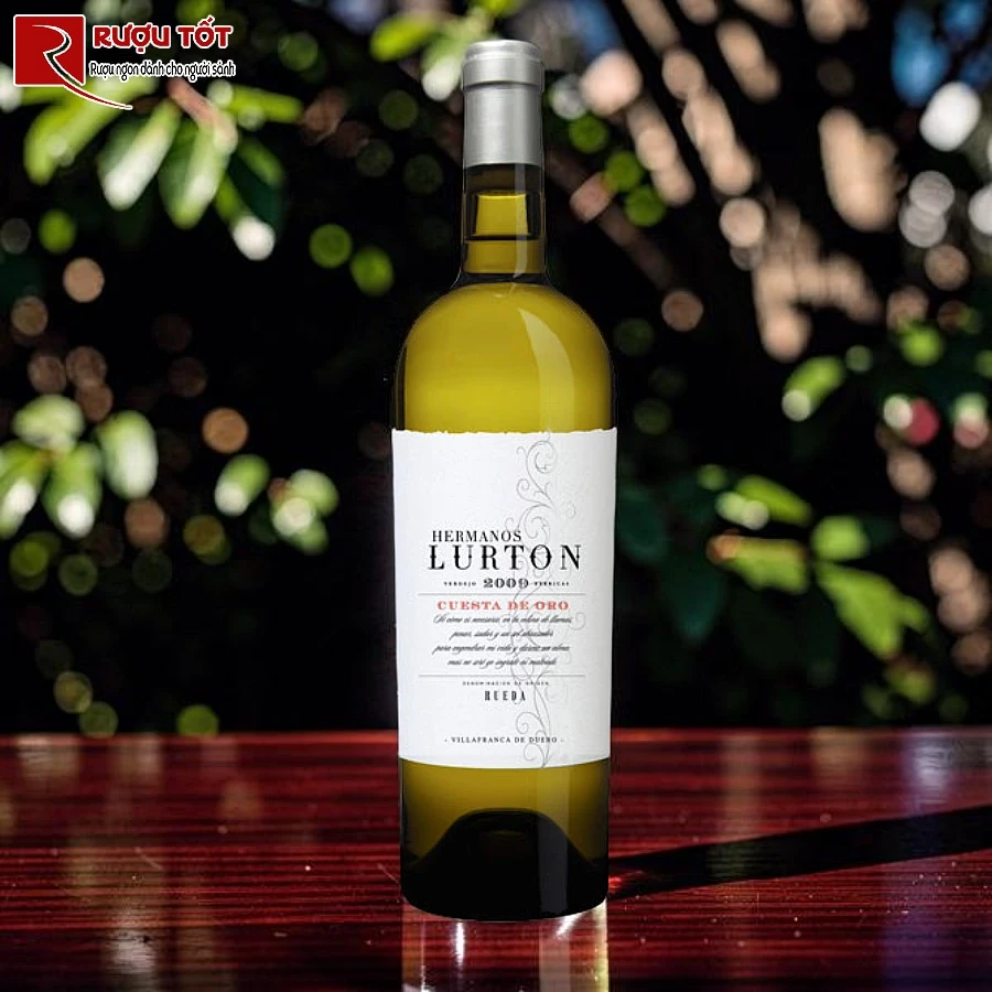 ruou vang hermanos lurton cuesta de oro rueda verdejo