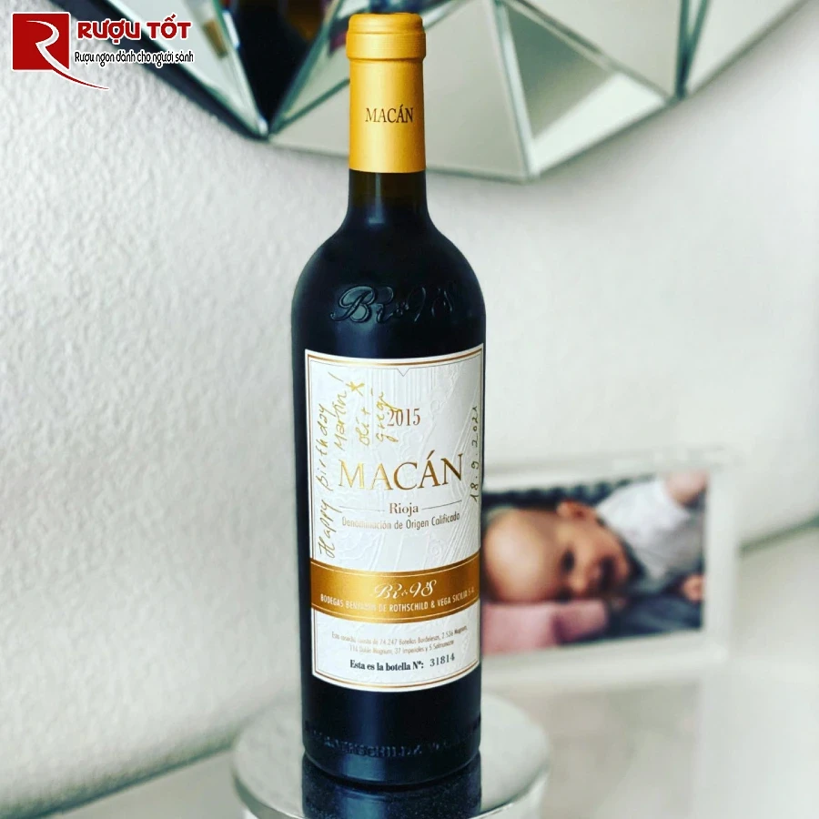 ruou vang macan clasico bodegas benjamin de rothschild vega sicilia