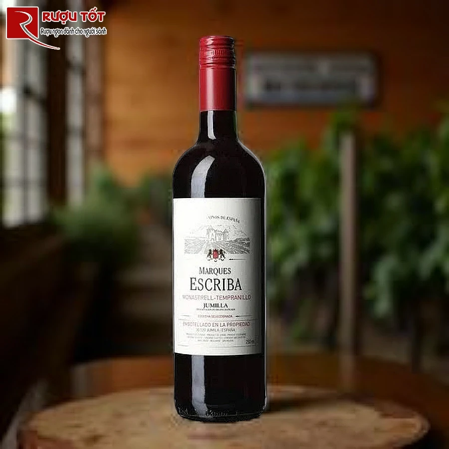 ruou vang marques escriba jumilla red gia tot