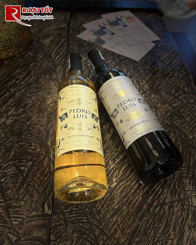 rượu vang Pedro Luis Jumilla Sauvignon Blanc