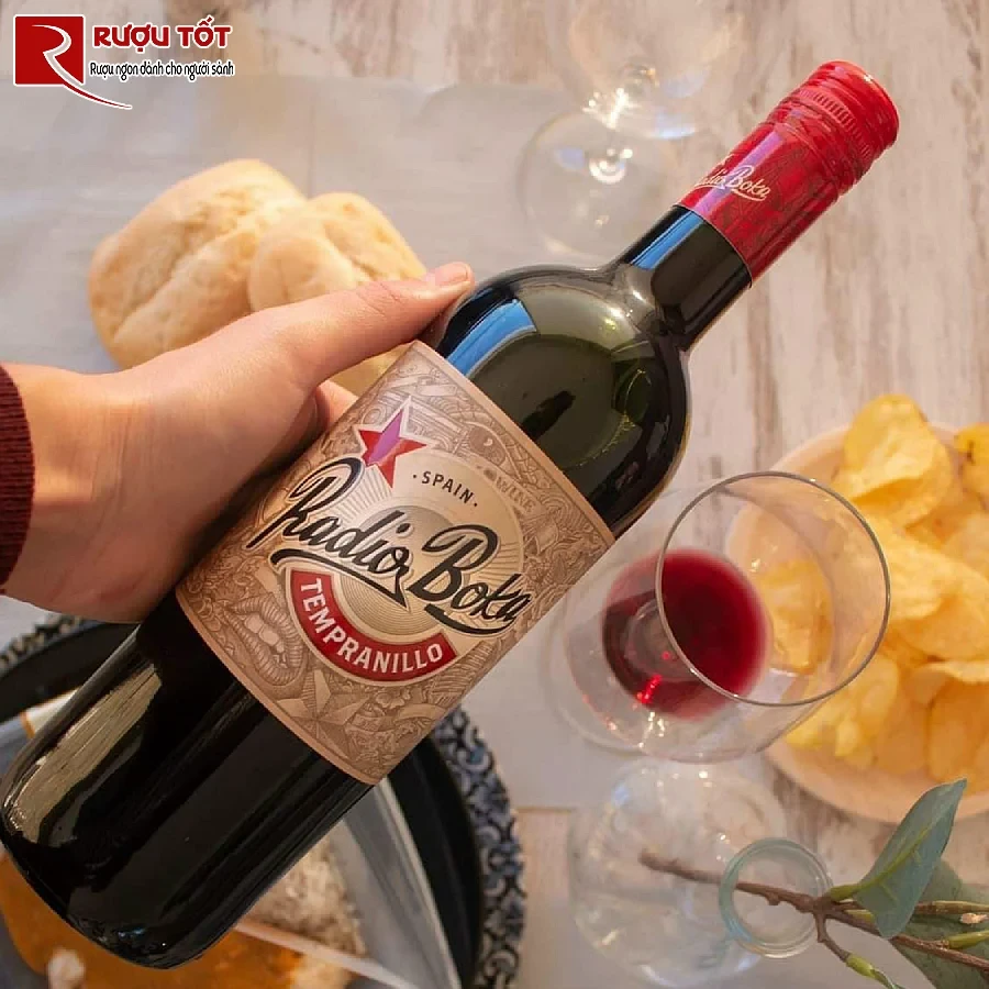 ruou vang radio boka tempranillo valencia