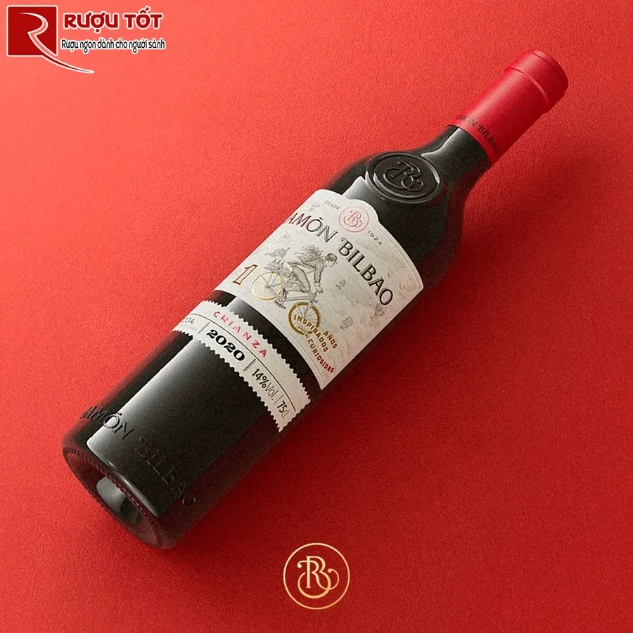 Rượu vang Ramon Bilbao Crianza