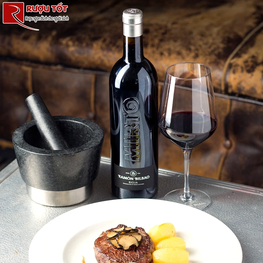 Rượu vang Ramon Bilbao Mirto