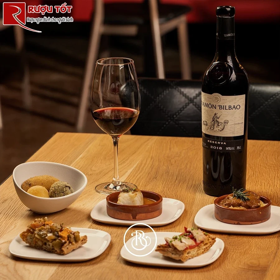 Rượu vang Ramon Bilbao Reserva