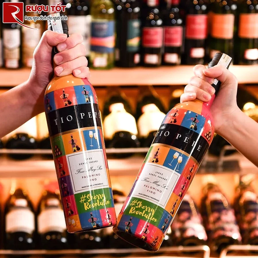 Rượu vang Tio Pepe Jerez Fino Muy Seco Palomino