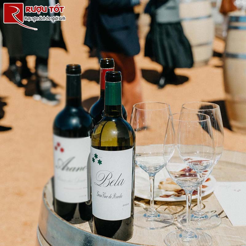 rượu vang trắng Bela Gran vino de Rueda