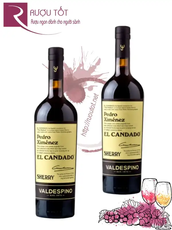 Rượu Valdespino El Candado Pedro Ximenez Sherry