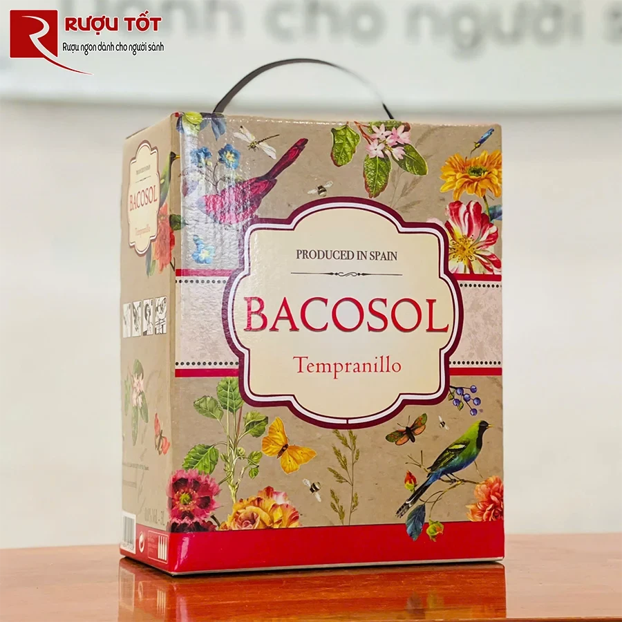 vang bịch bacosol tempranillo